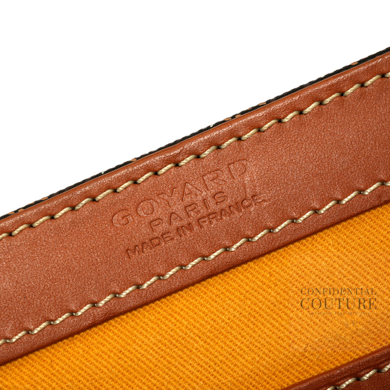 Saigon Structure MM Black & Tan Top Handle Bag