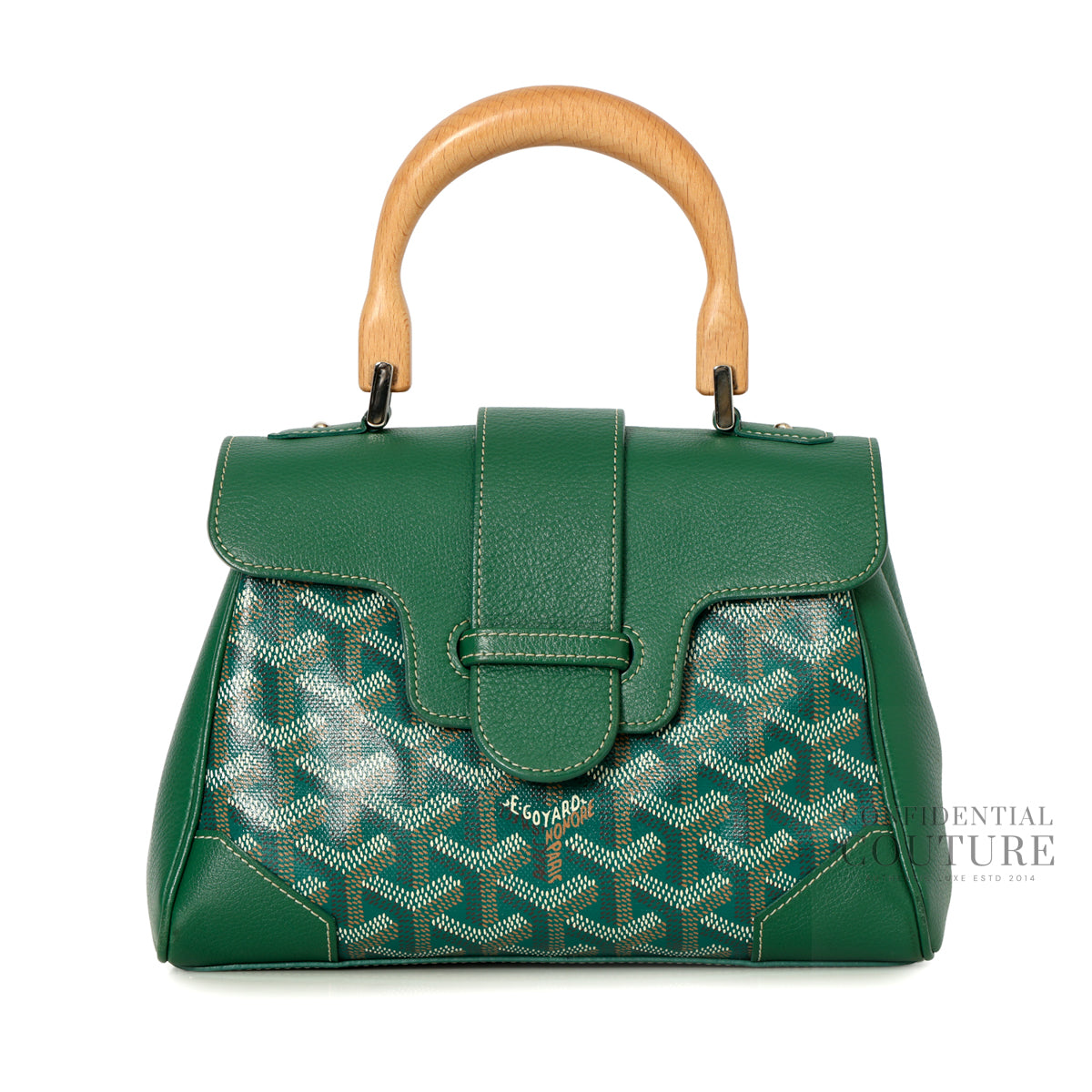 Saïgon Souple Green Mini Bag