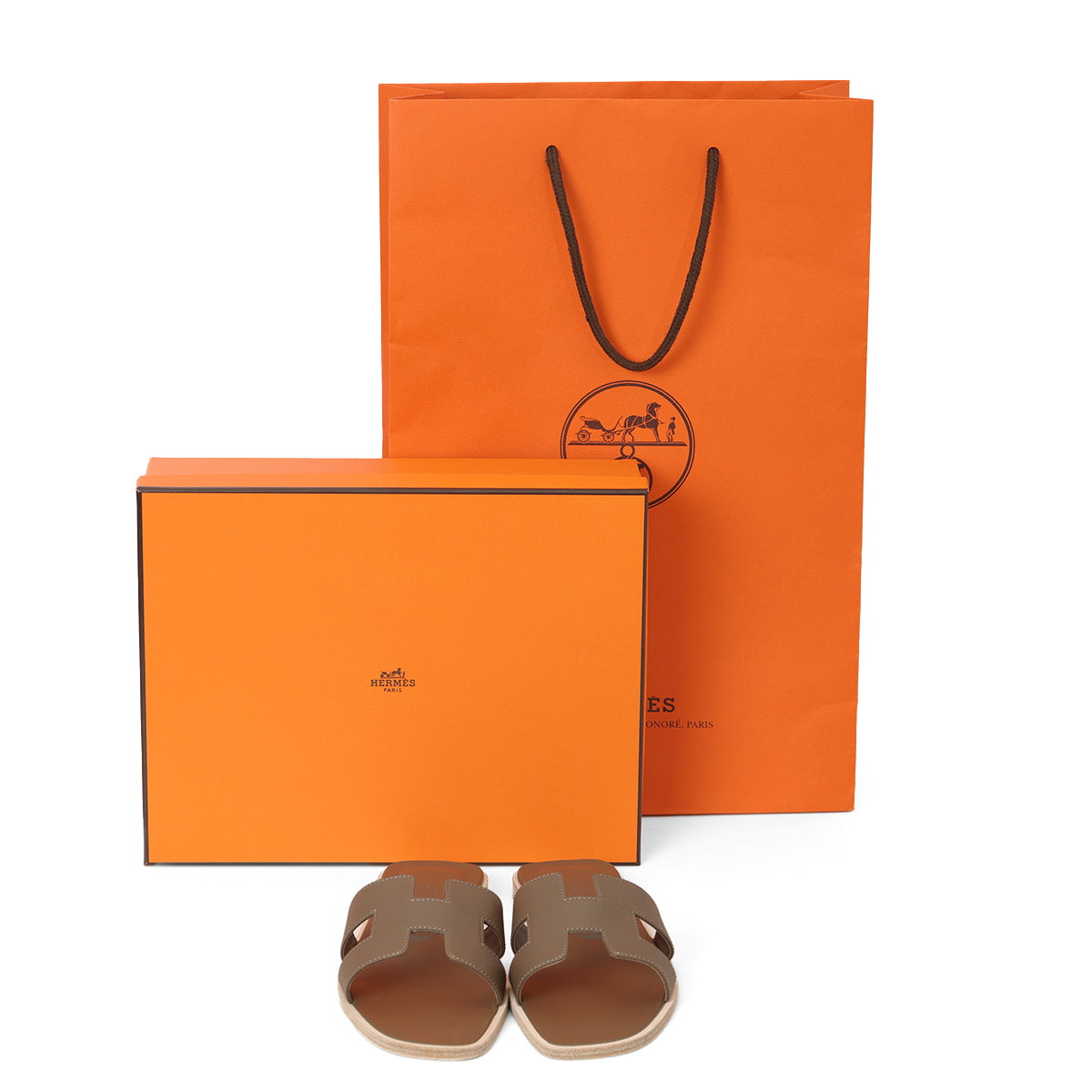 Etoupe Oran Sandals EU 38 | US 7.5 | UK 5