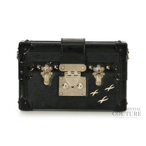 Petite Malle Epi Leather Clutch with strap
