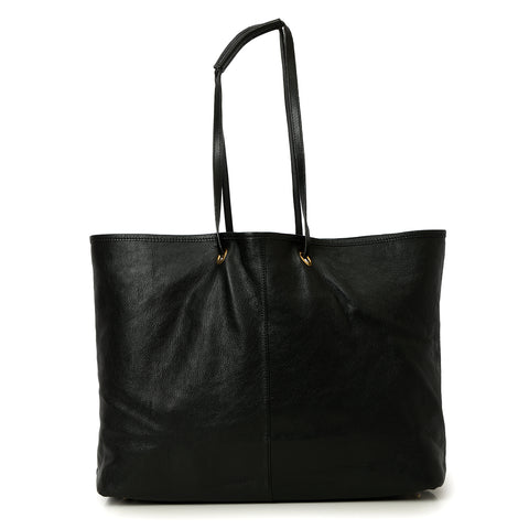 Metallic Brown Reversible Neo Double Double Tote Bag One Size