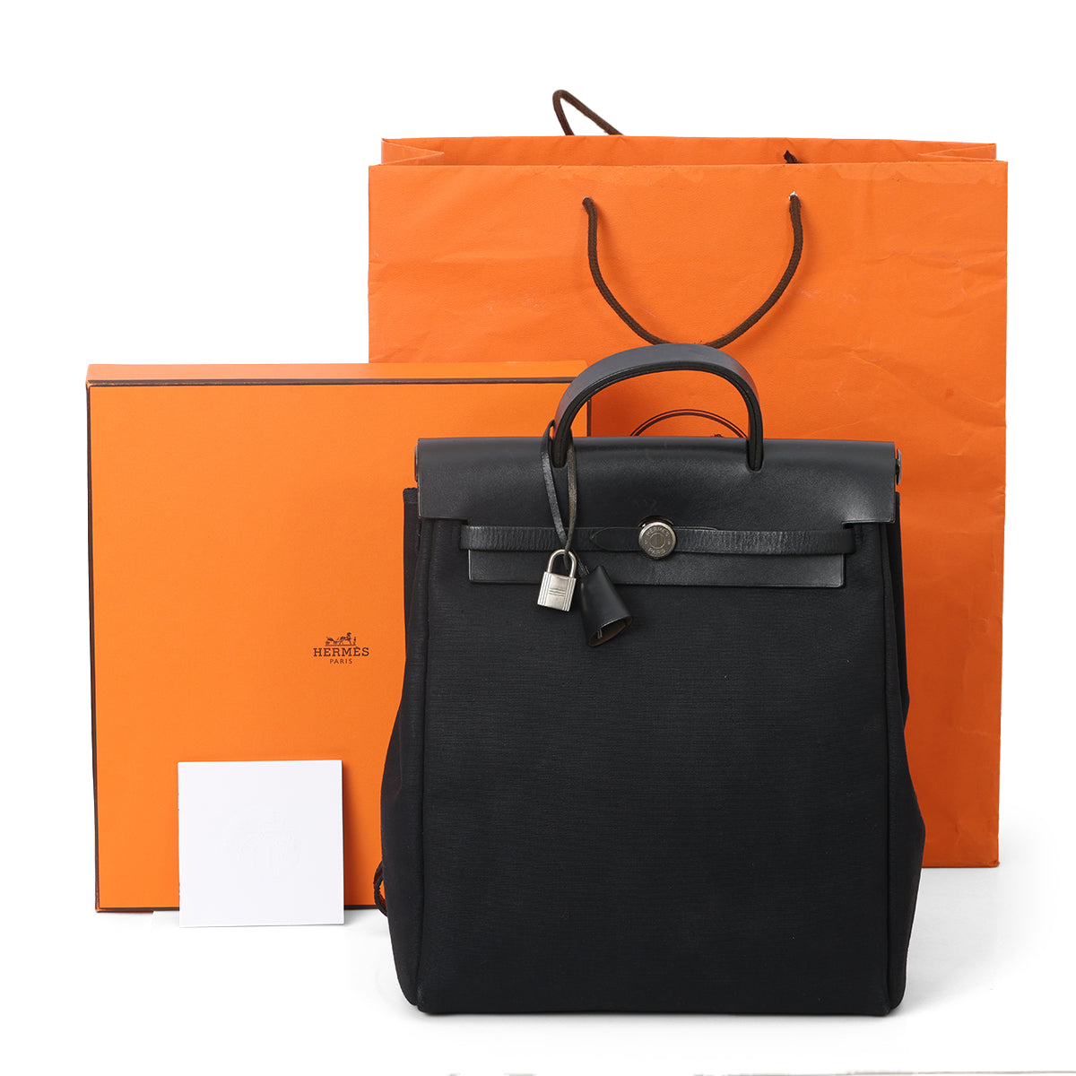 Herbag Black Bagpack