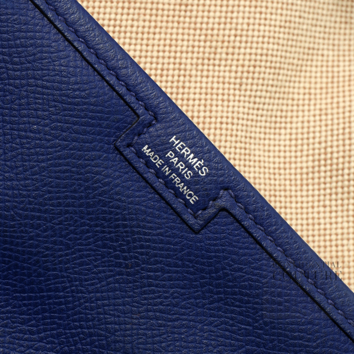Jige 29 Pochette Bleu Electrique Epsom PM | 2017