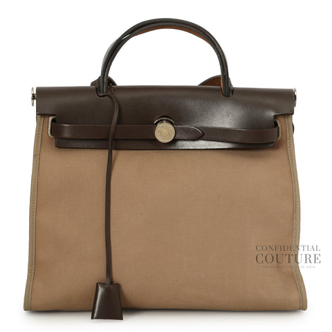Herbag Zip 31 Étoupe / Ébène Bag