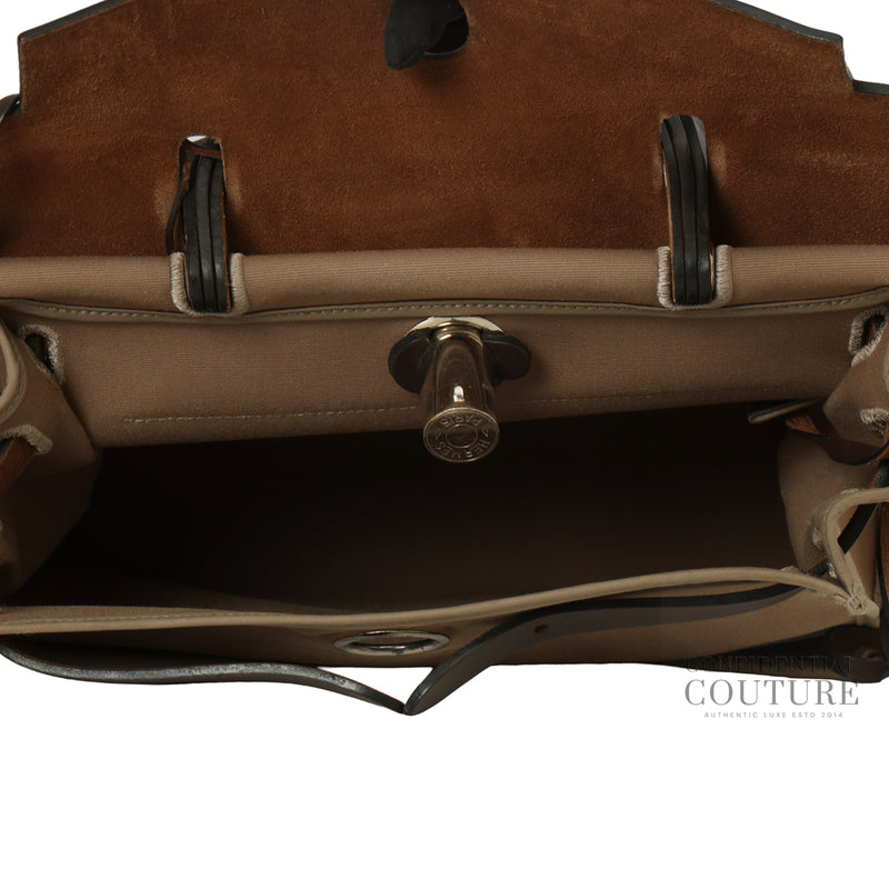 Hermes herbag zip 31 étoupe ébène bag price