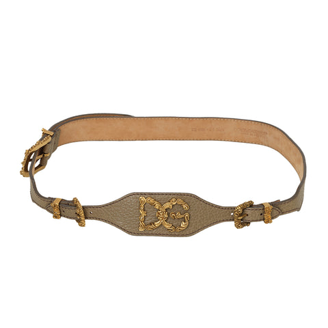 Dusty Grey Barocco Belt