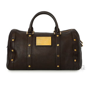 Boston "L" Brown Leather Bag