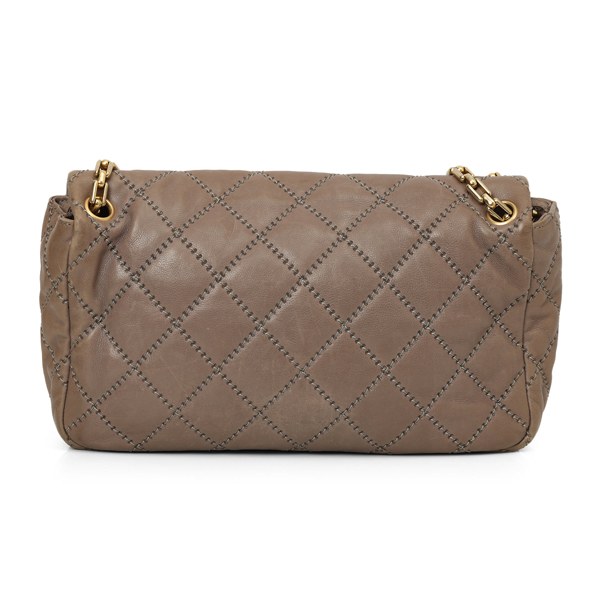 Maxi Leather Classic Flap Bag