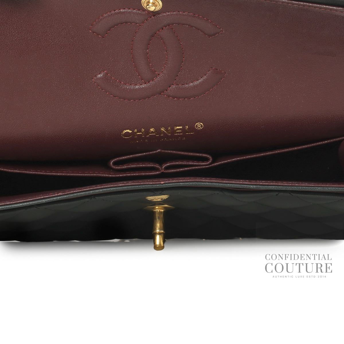 Black Small Classic Double Flap Lambskin Bag