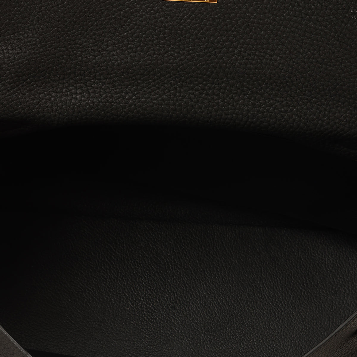 Kelly 35 Noir with Gold Hardware in Clemence Leather