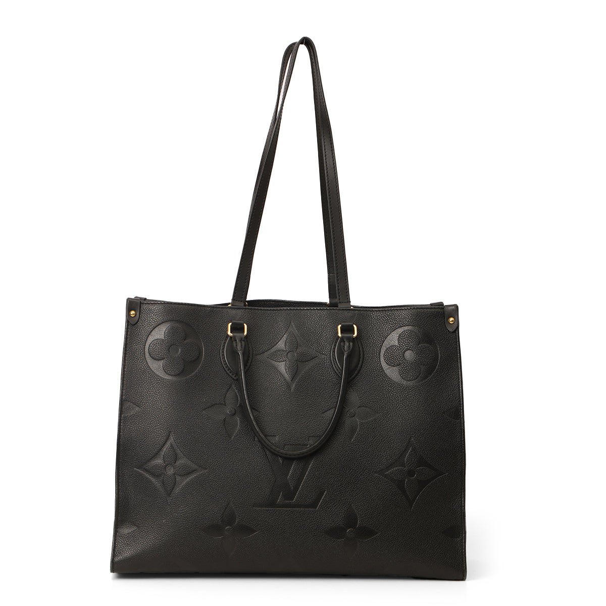 On The Go Black Monogram Empreinte GM Bag