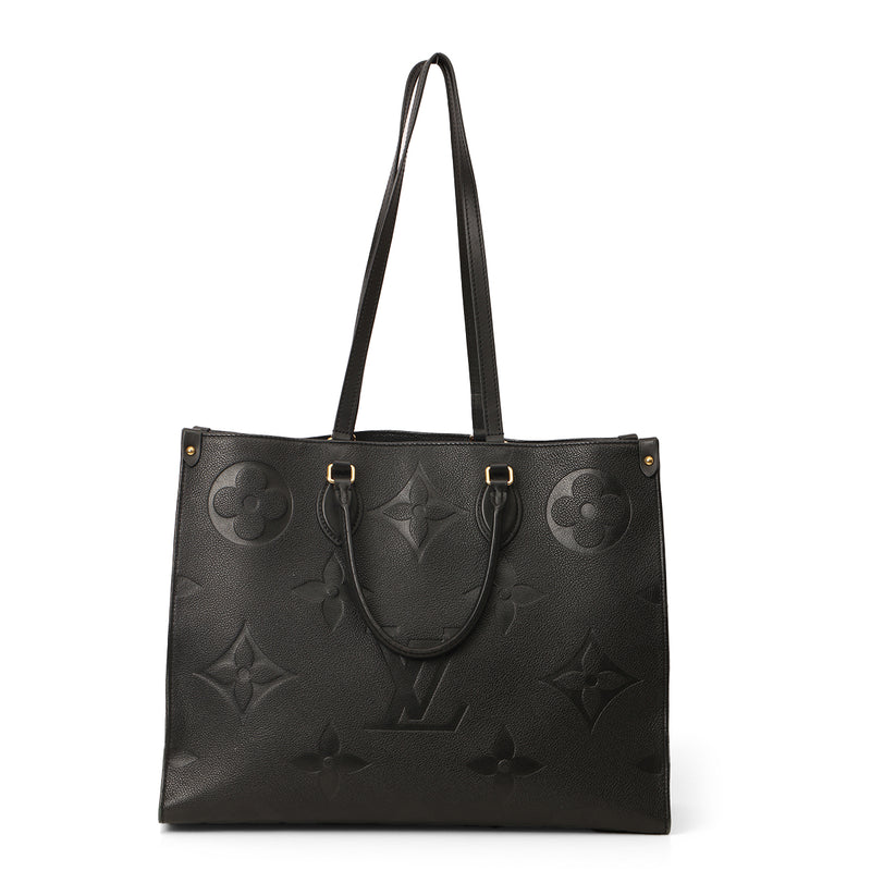 OnTheGo Black Monogram Empreinte GM Bag