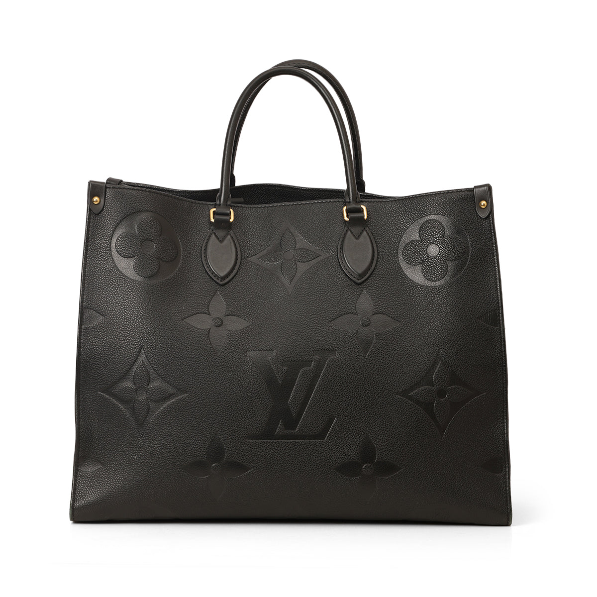 On The Go Black Monogram Empreinte GM Bag