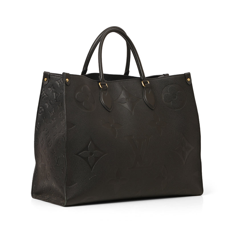 OnTheGo Black Monogram Empreinte GM Bag