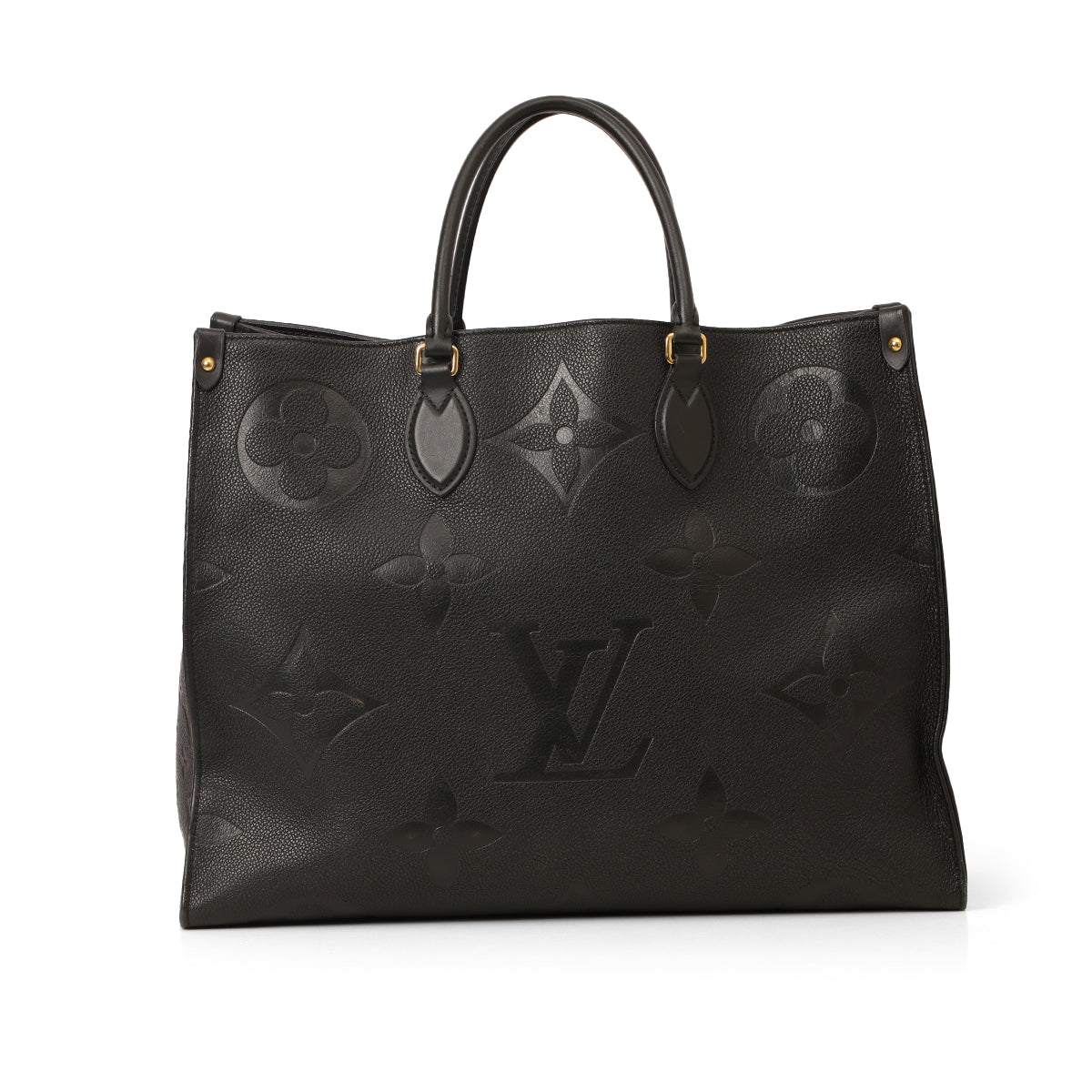 On The Go Black Monogram Empreinte GM Bag