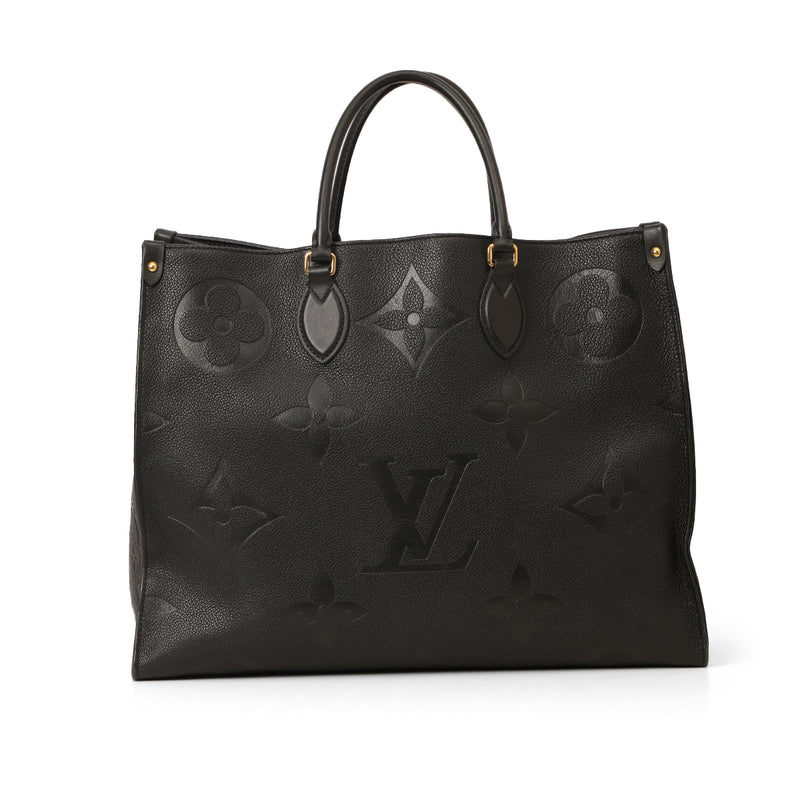 OnTheGo Black Monogram Empreinte GM Bag