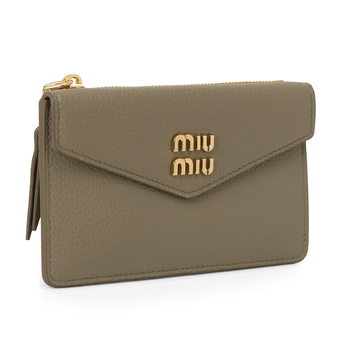 5MF060 Fragment Case Coin Wallet Grey Women's