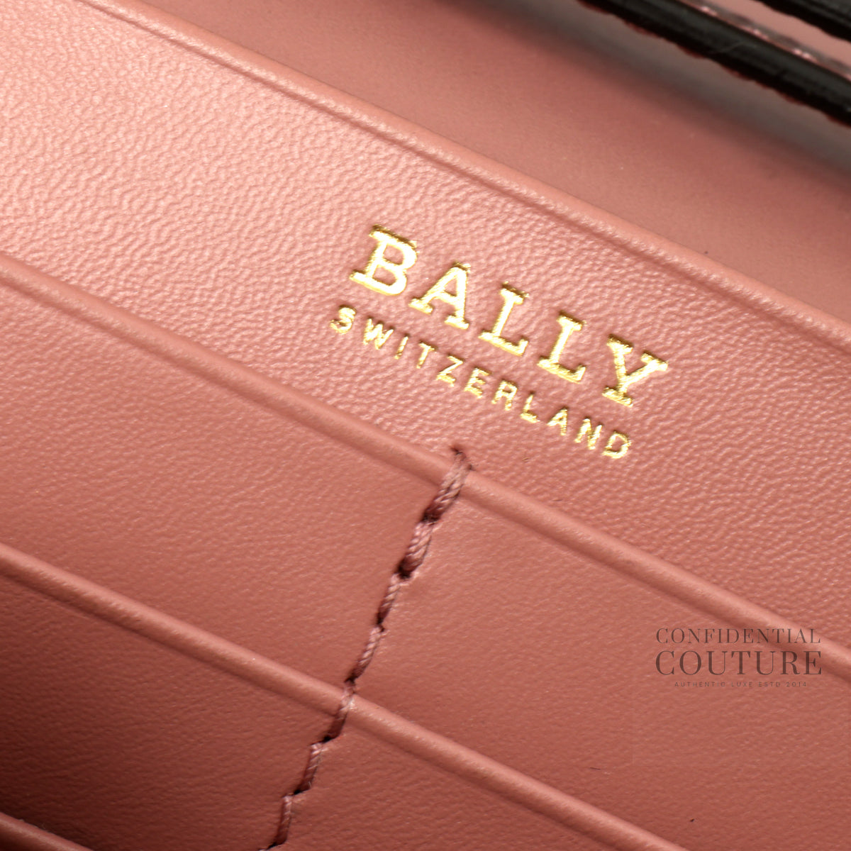 Dark Plum Leather Wallet On Chain Bag