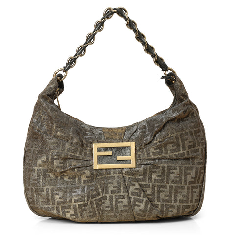 Large Shimmer Mia Hobo Bag