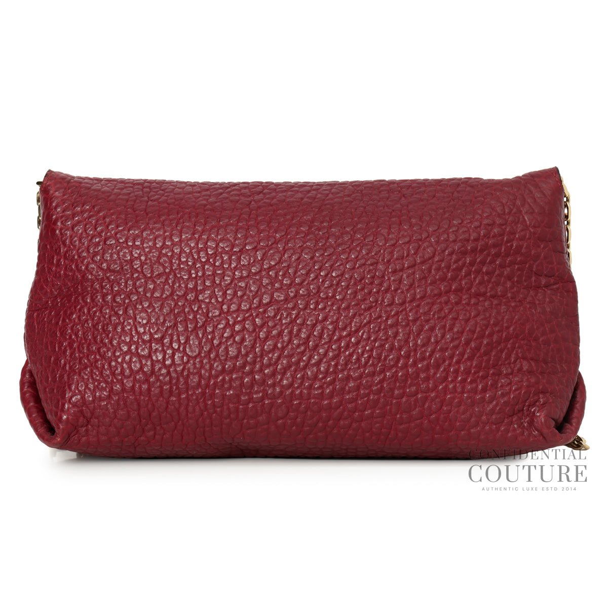 Wine Grained Leather Mildenhall Shoulder Bag