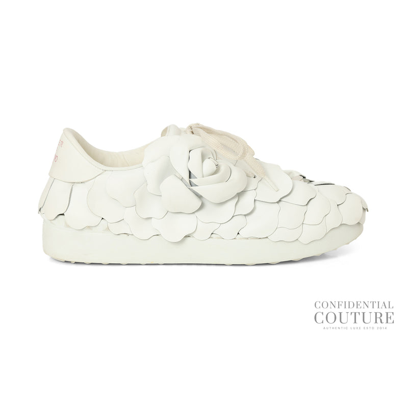 Garavani Atelier 03 Rose Edition White Sneakers EU 39.5