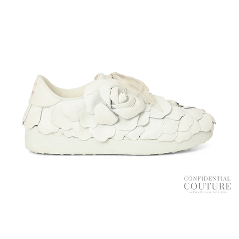 Garavani Atelier 03 Rose Edition White Sneakers EU 39.5