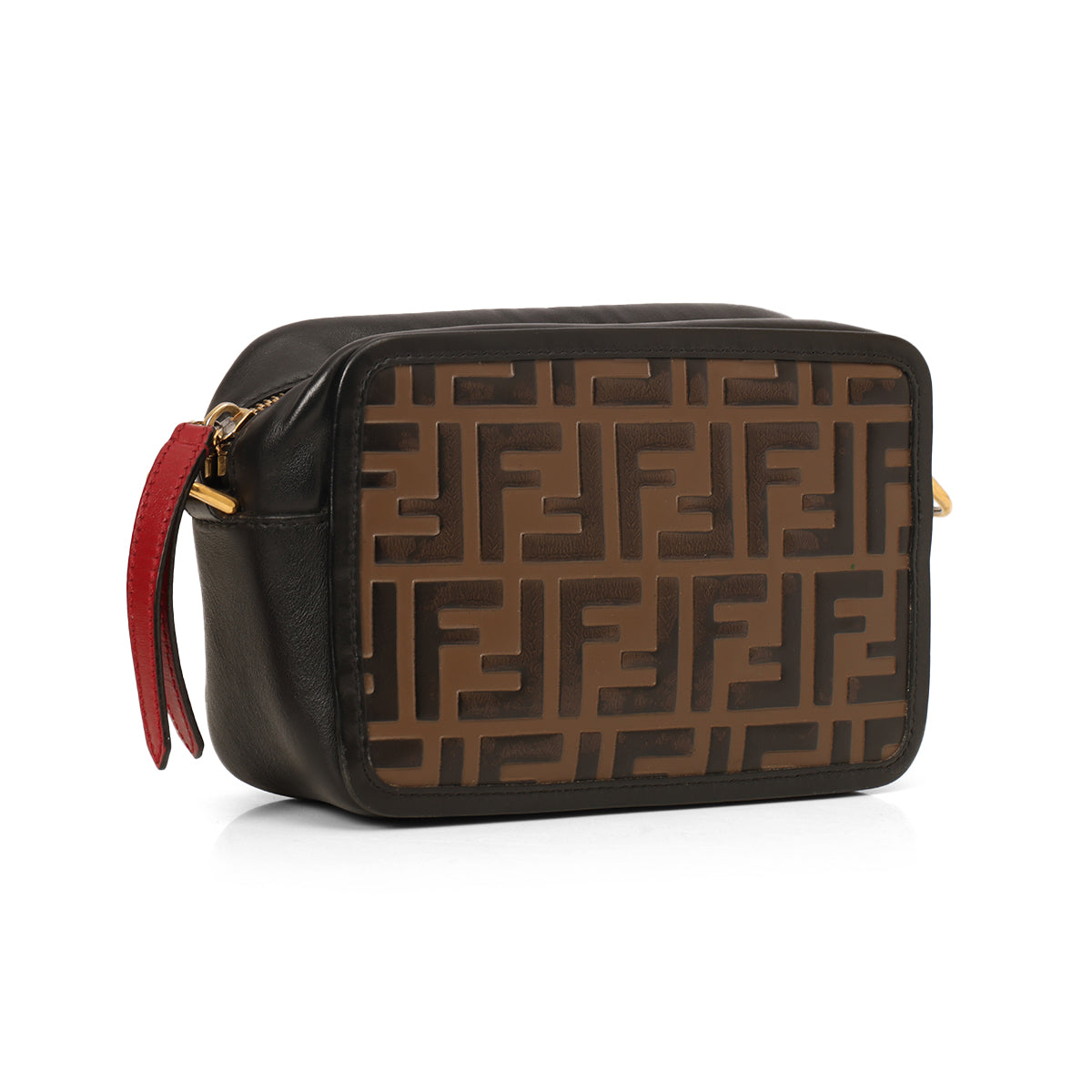 Black Zucca Embossed Camera Bag One Size