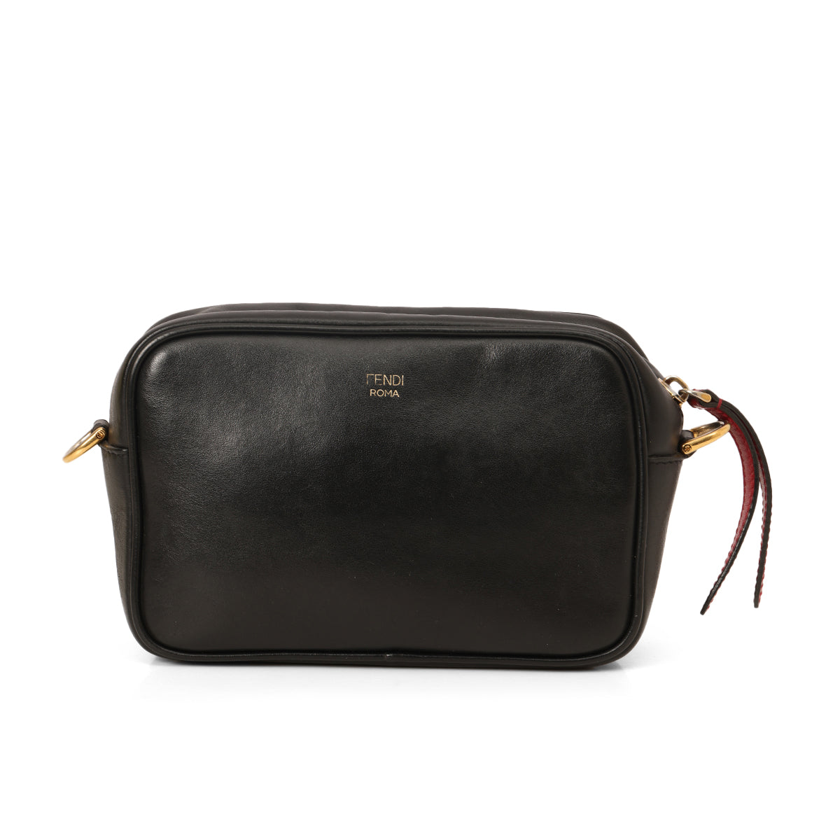 Black Zucca Embossed Camera Bag One Size