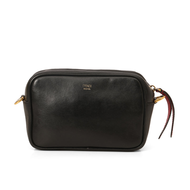 Black Zucca Embossed Camera Bag One Size