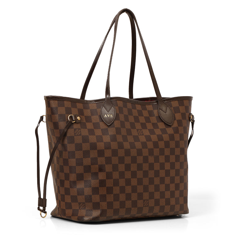 Damier Ebene Neverfull MM Bag