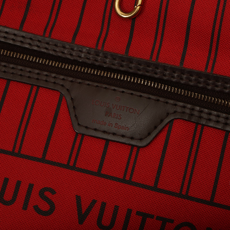 Damier Ebene Neverfull MM Bag