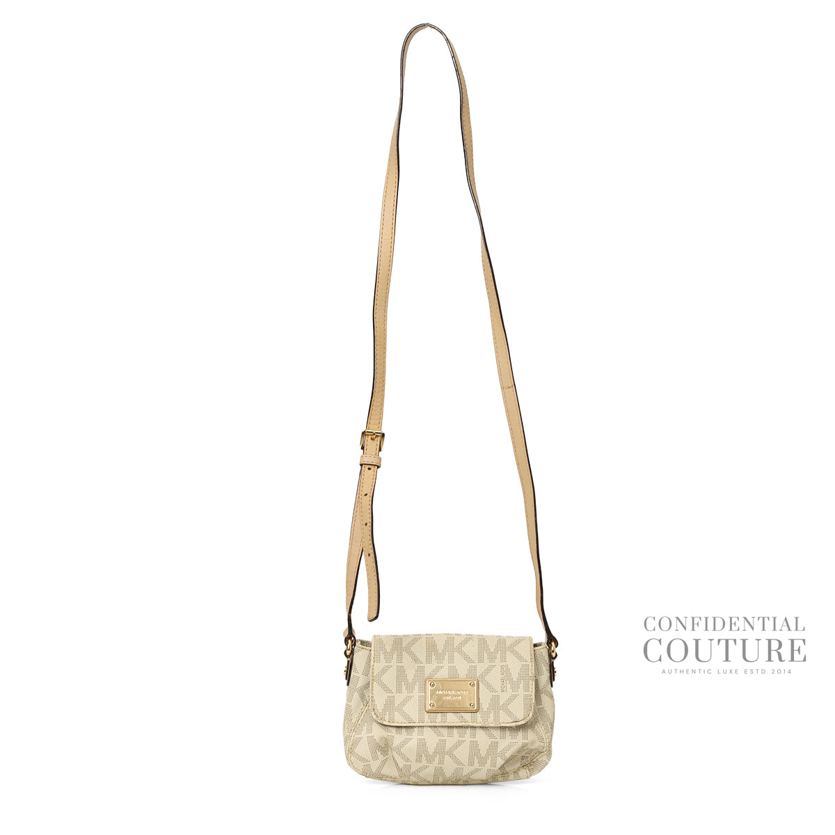 Lydia Small Signature Logo Crossbody Bag