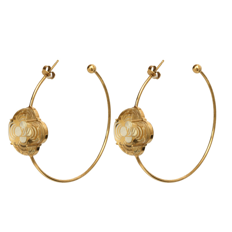 A La Folie Hoop Earrings