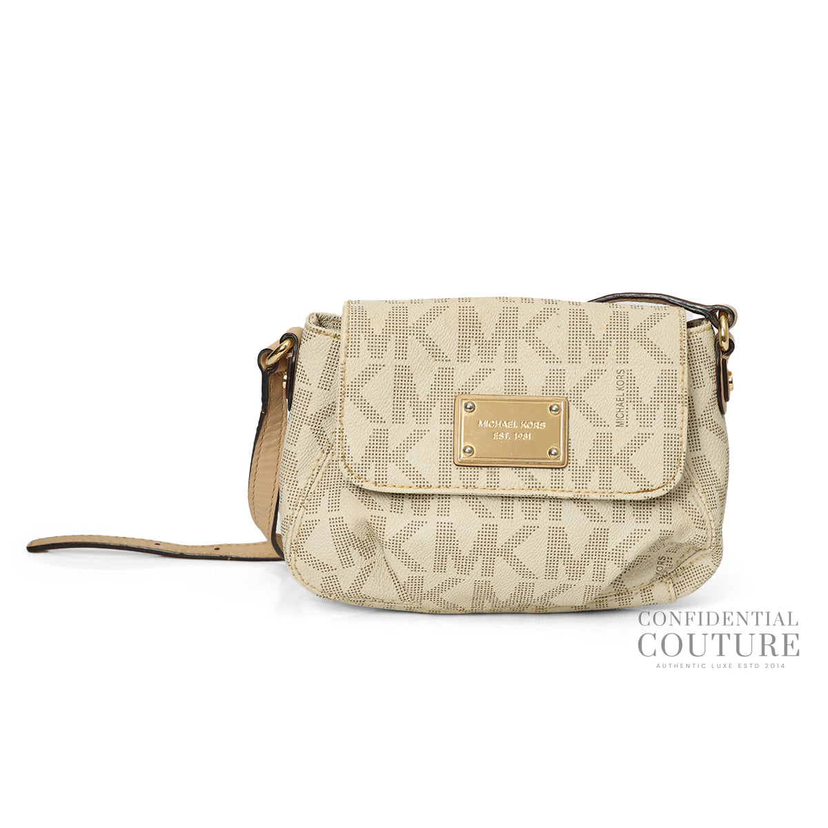 Lydia Small Signature Logo Crossbody Bag
