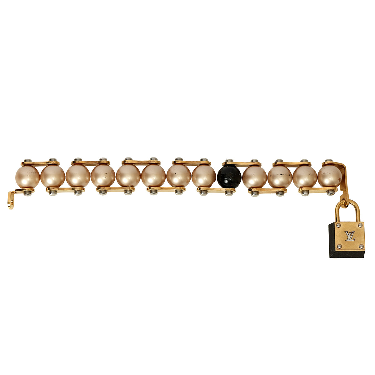 Mechanic Pearls Bracelet One Size