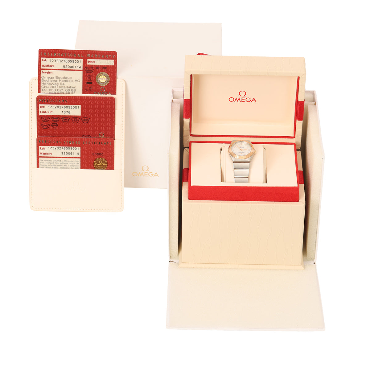 Constellation MOP Dial with Diamonds 28mm