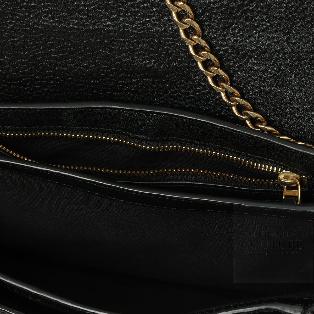 Robinson Black Chain Wallet