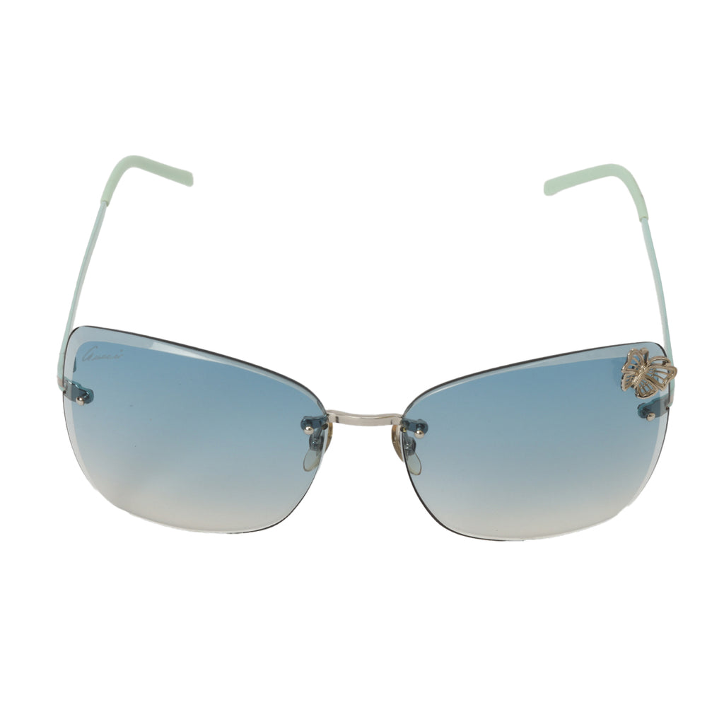Gucci GG 4217/s Kuft3 Rimless Sunglasses One Size