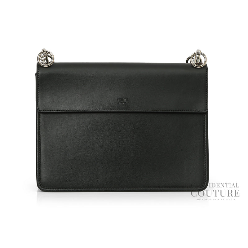 Forever Fendi Kan I Black and Tan Regular Bag