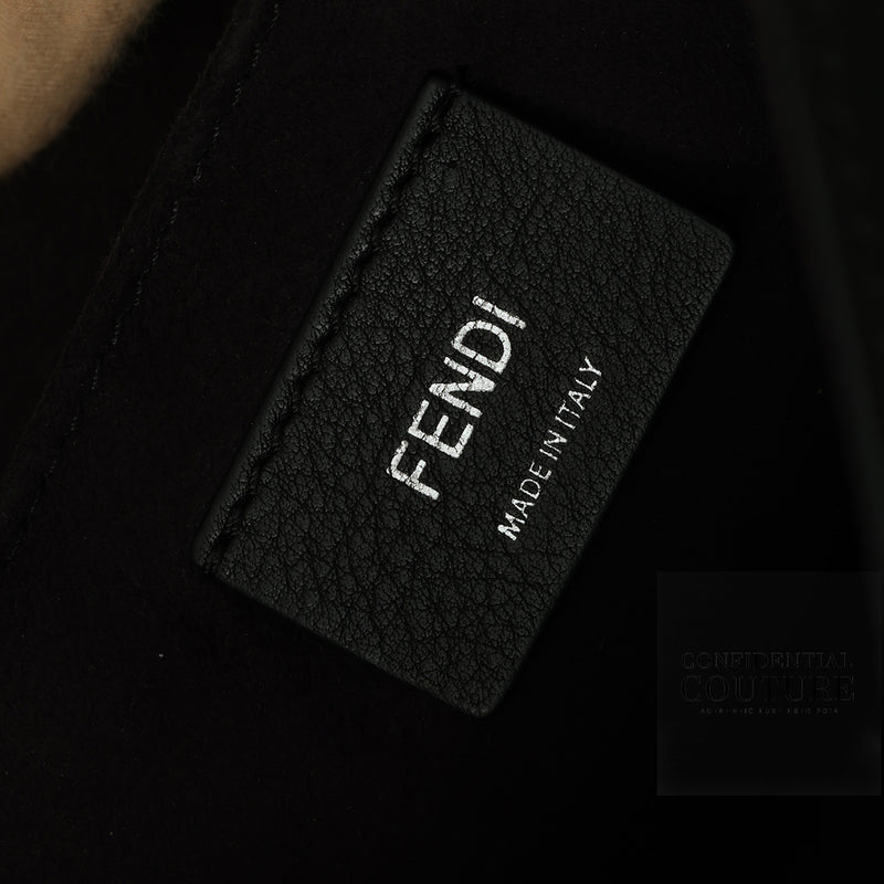 Forever Fendi Kan I Black and Tan Regular Bag