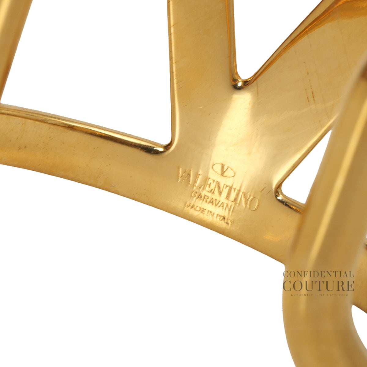 Garavani Gold VLogo Signature Cuff Bracelet