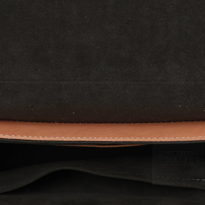 Rose Nacre Epi Leather Twist MM Bag