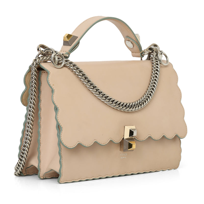 Pre loved fendi medium scalloped kan i bag price