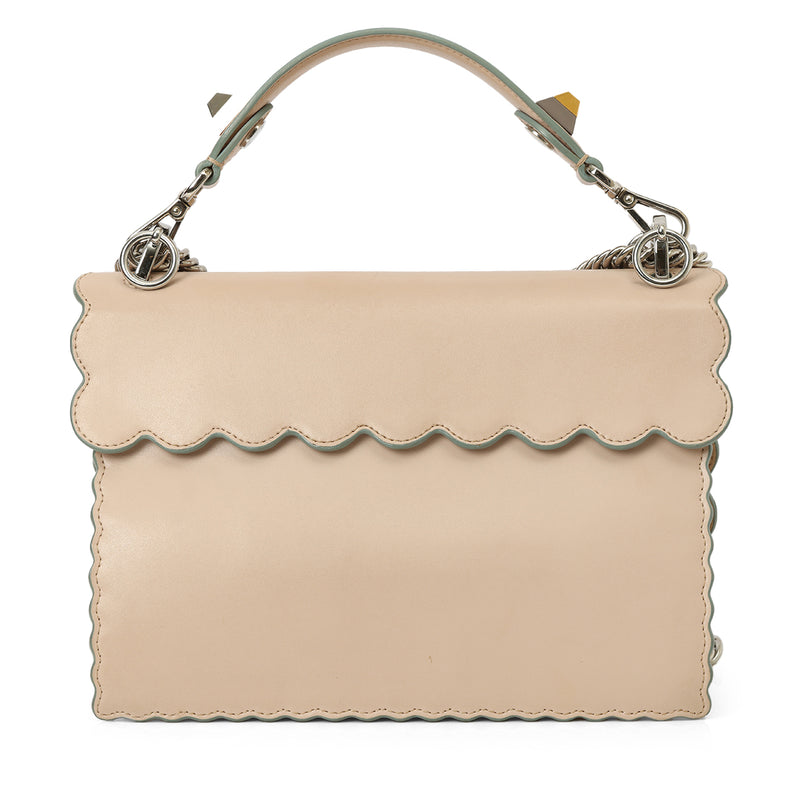 Pre loved fendi medium scalloped kan i bag sale
