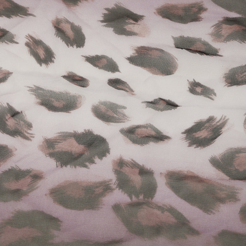 Burberry purple animal print chiffon scarf price