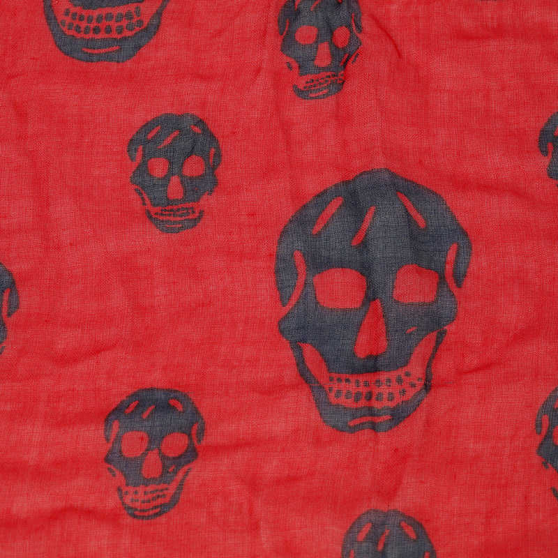 Alexander McQueen skull scarf