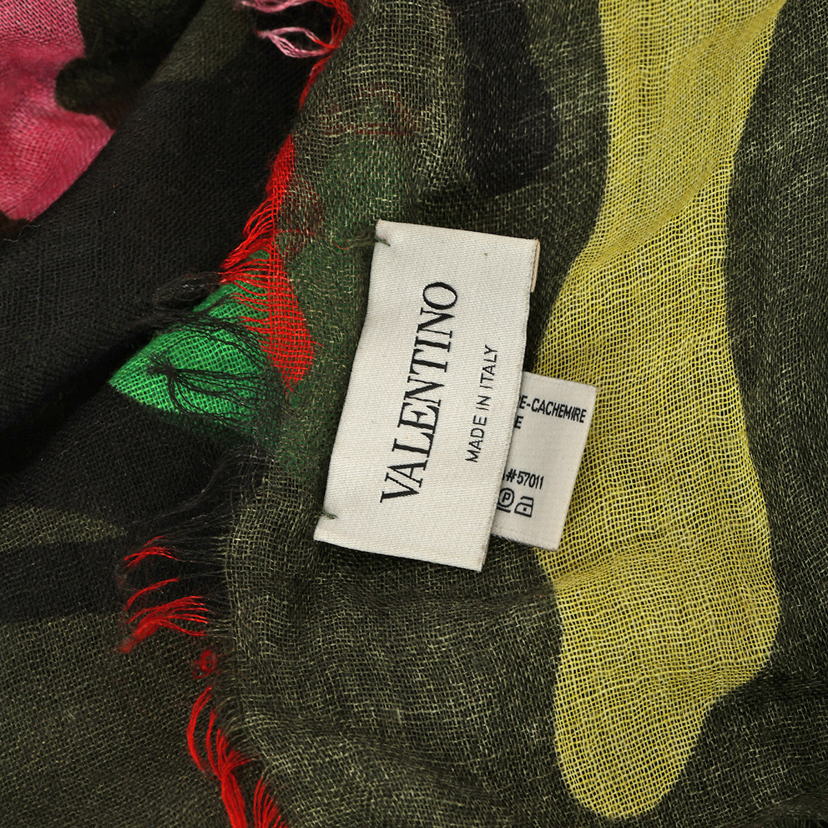 Multicolor Long Scarf One Size