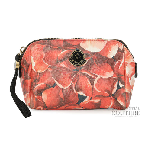 Floral Print Cosmetic Pouch