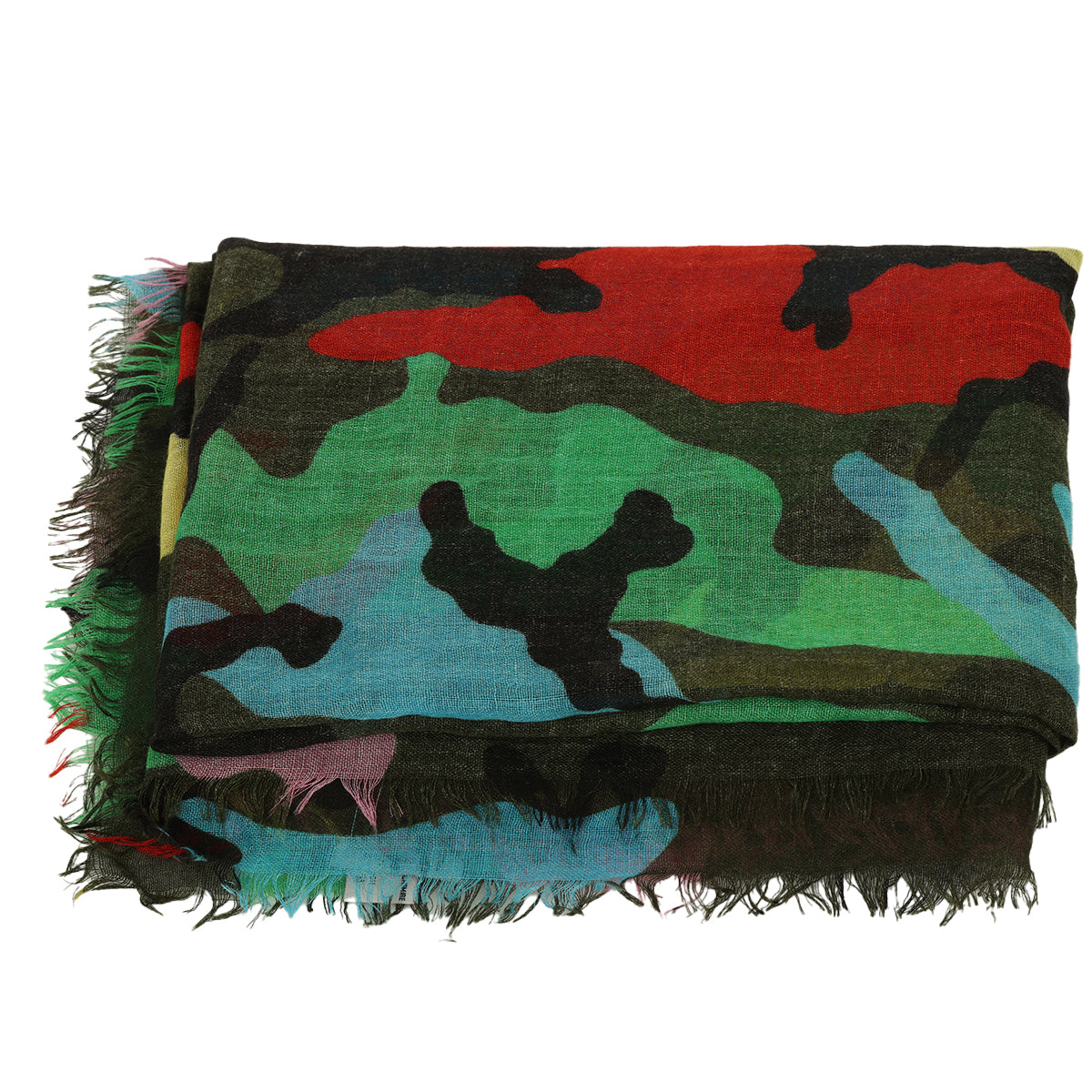 Multicolor Long Scarf One Size
