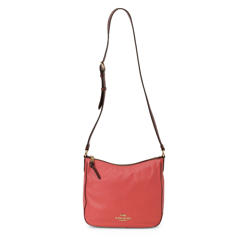 pre loved Coach Ellie Pink Leather One Size Bag